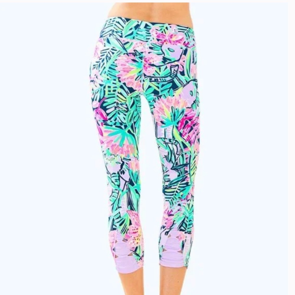 🌸 Lilly Pulitzer Luxletic Midi Leggings - Picture 8 of 15